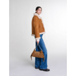Manteau fourré effet mouton