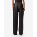 Pantalon Tailleur En Cuir Asia
