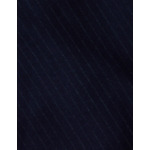Blazer glory en twill de laine rayée marine