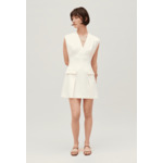 Robe courte tweed