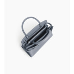 Sac à main moyen modèle Emie en cuir lisse et nubuck