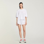 T-shirt court brodé France