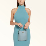 DANAE MINI BUCKET BAG - VITELLO KERIA