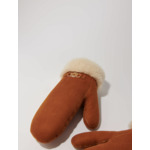 Mouffles en peau lainée