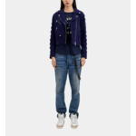 Blouson Cuir Suede Femme