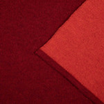 Yves Delorme - Plaid en laine polyamide gris, Verso