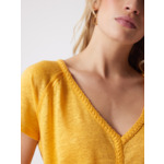 T-shirt lin Paula SUNSET