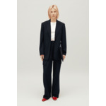 Veste tailleur oversize marine