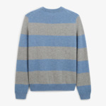 Pull Milton bleu aviateur