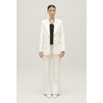 Veste tailleur bimatières