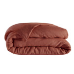 HOUSSE DE COUETTE | Lin Lavé Lina - Terracotta