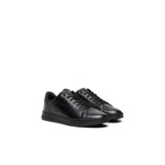 S-Athene Low-Sneakers basses en cuir avec empiècement D