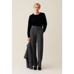 Pantalon tailleur laine gris