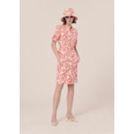 Robe Rosemarine-Corail en Coton