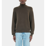 Pull En Cachemire Kaki Homme