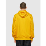 Sweat-shirt à capuche en coton avec logo divisé