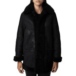 MAGDAS SHEARLING MANTEAU REVER