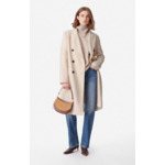 Manteau Dionysos En Laine Mélangée