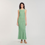 Jupe longue en maille