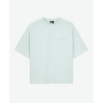 T-Shirt Cropped A Poche Poitrine Femme