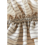 Poignets effet chemise fronces