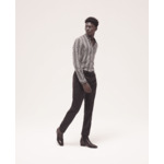 Pantalon Costume Avec Pipping Homme