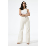 Women Jeans Celia wide Wide fit White