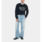 Pull En Alpaga Noir Homme