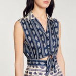 Robe longue imprimé paisley