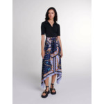 Robe trompe-l'œil imprimée