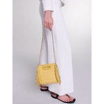 Sac M Mini en cuir effet croco