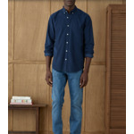 Chemise en velours College Dusky Navy