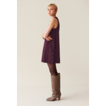 Robe courte sans manches