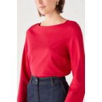 Blouse carmin