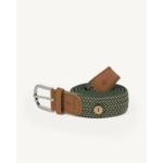 Ceinture kaki & beige
