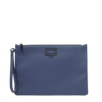 VICTOR - POCHETTE ZIPPEE IPAD MINI AVEC DRAGONNE - Bleu Petrole