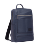 NEO NOMADE - SAC DOS 1 COMP ZIPPE - Bleu Minuit