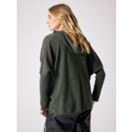 Pull poncho capuche cachemire Alix ASH