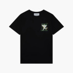 Casablanca T-Shirt Le Jeu de Couleur Noir