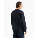 Sweat-shirt - bleu marine, grandes lettres