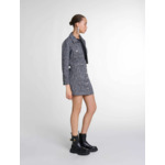 Robe 2-en-1 en tweed