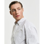 Relaxed Fit Striped Heritage Poplin