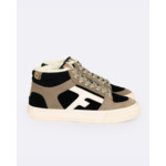 Tennis noires & marron clair