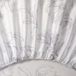 Yves Delorme - Drap housse en satin violet, Parfum
