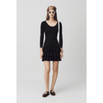 Robe courte maille fine