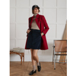 JUPE VELOURS COURTE