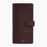 Porte chéquier Juliette en cuir grainé