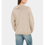 Pull En Laine Et Cachemire Camel Femme