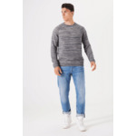 Men Sweater Gray