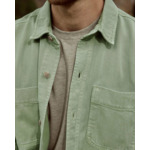 Sur-chemise kaki clair